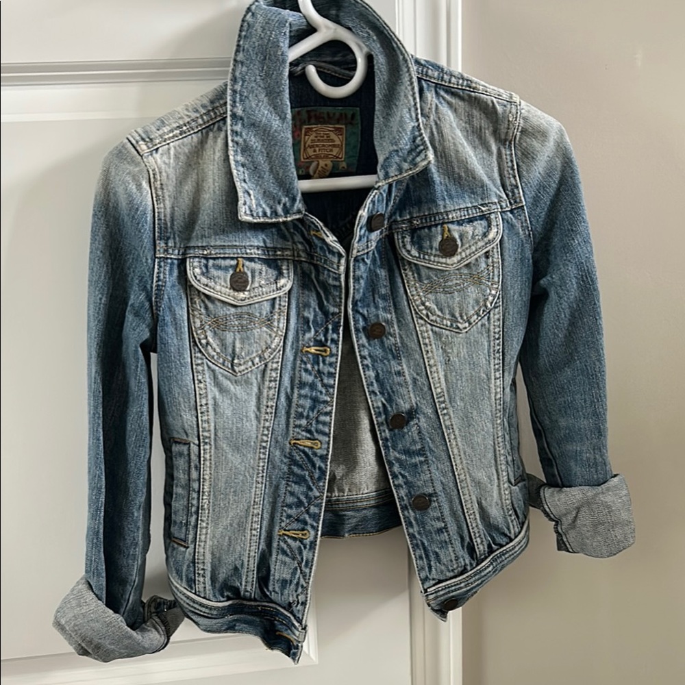 Abercrombie vintage Light Blue Denim Jacket